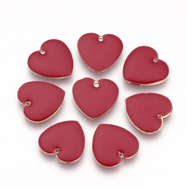 Brass Enamel Pendants