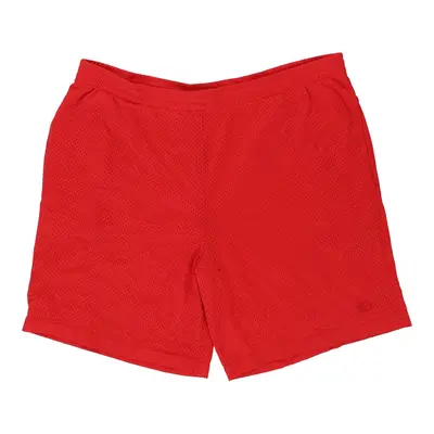 Starter Sport Shorts - Large Red Polyester