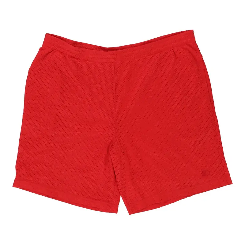 Starter Sport Shorts - Large Red Polyester