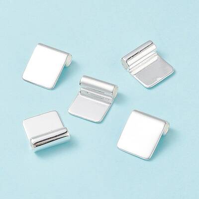 Brass Glue-on Flat Pad Bails