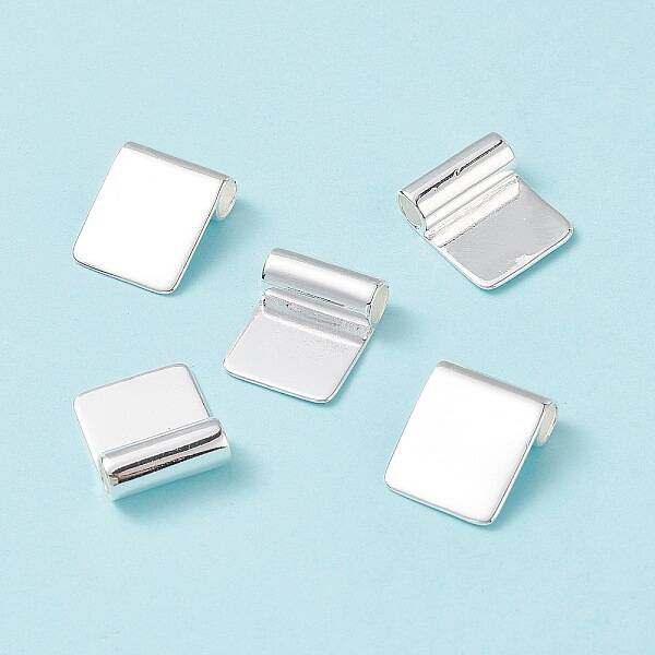 Brass Glue-on Flat Pad Bails