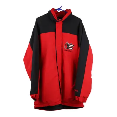 The Intimidator Winners Circle Nascar Jacket - Large Red Polyester