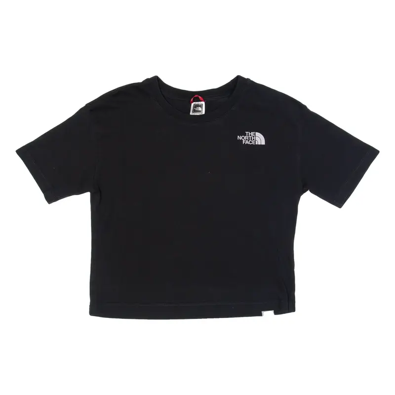 THE NORTH FACE Cropped Womens T-Shirt Black XS