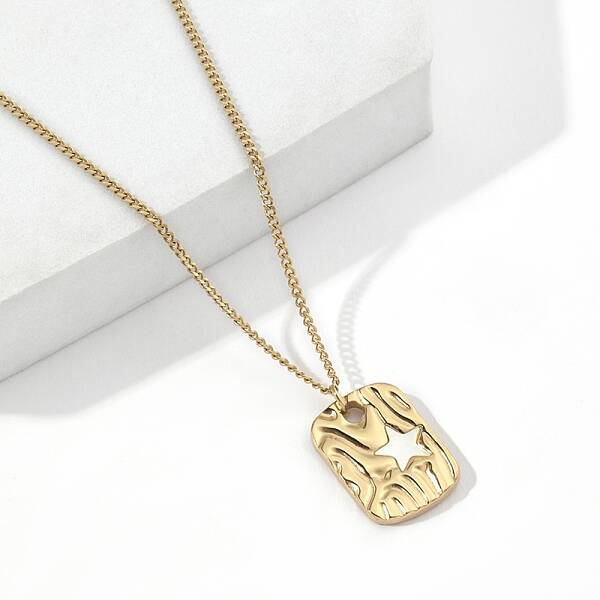 201 Stainless Steel Pendant Necklaces