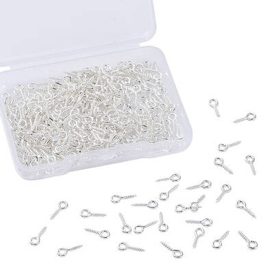 Iron Screw Eye Pin Peg Bails