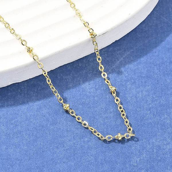 Brass Satellite Chains Necklace for Women