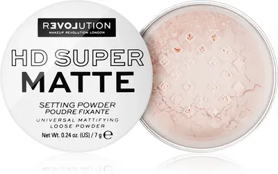 Revolution Relove HD Super Matte transparent fixing powder matte effect 7 g