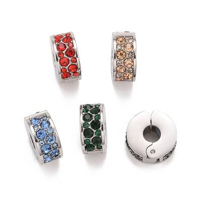 304 Stainless Steel European Clasps