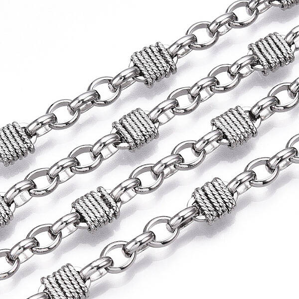 Brass Twist Knot Lock Link Chains