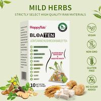 HappyTab Lion's Mane Mushroom Barley Tea - 10 Bags, De-watering, Strengthens Stomach & Intestines, Traditional Flavor with Li...