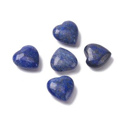 Natural Lapis Lazuli Heart Love Stone