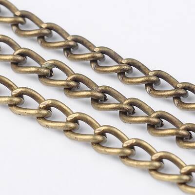 Iron Twisted Chains Curb Chains