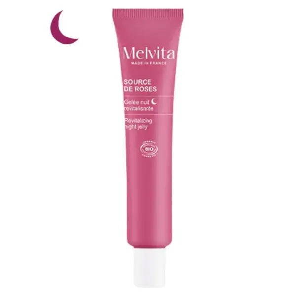Melvita Source de Roses Organic Revitalizing Night Gel 40ml