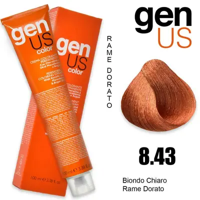 Genus permanent coloring cream 100 ml 8.43