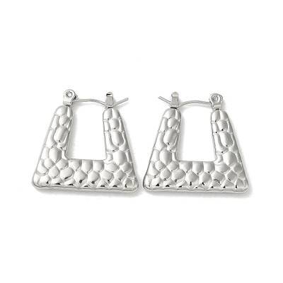 Non-Tarnish 304 Stainless Steel Hoop Earrings for Women