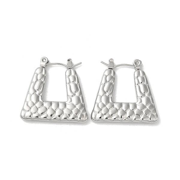 Non-Tarnish 304 Stainless Steel Hoop Earrings for Women