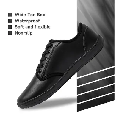 HOBIBEAR Womens Mens Wide Barefoot Sneakers Slip on Shoes Lightweight Comfortable Waterproof Athletic Footwear Closed Trainin...