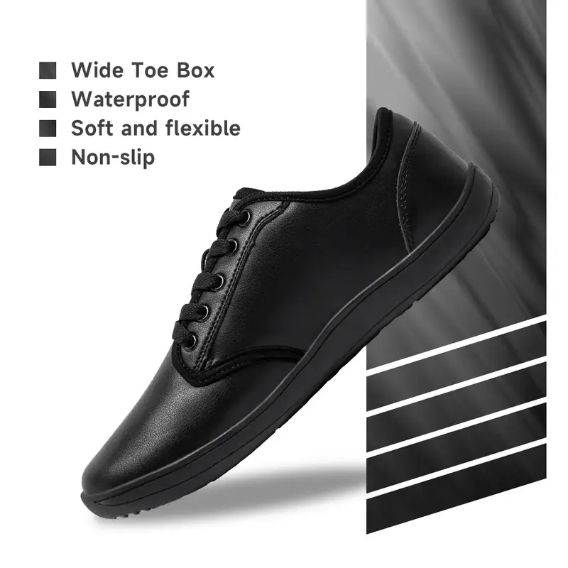 HOBIBEAR Womens Mens Wide Barefoot Sneakers Slip on Shoes Lightweight Comfortable Waterproof Athletic Footwear Closed Trainin...