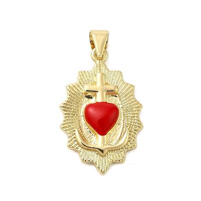 Brass Enamel Pendants
