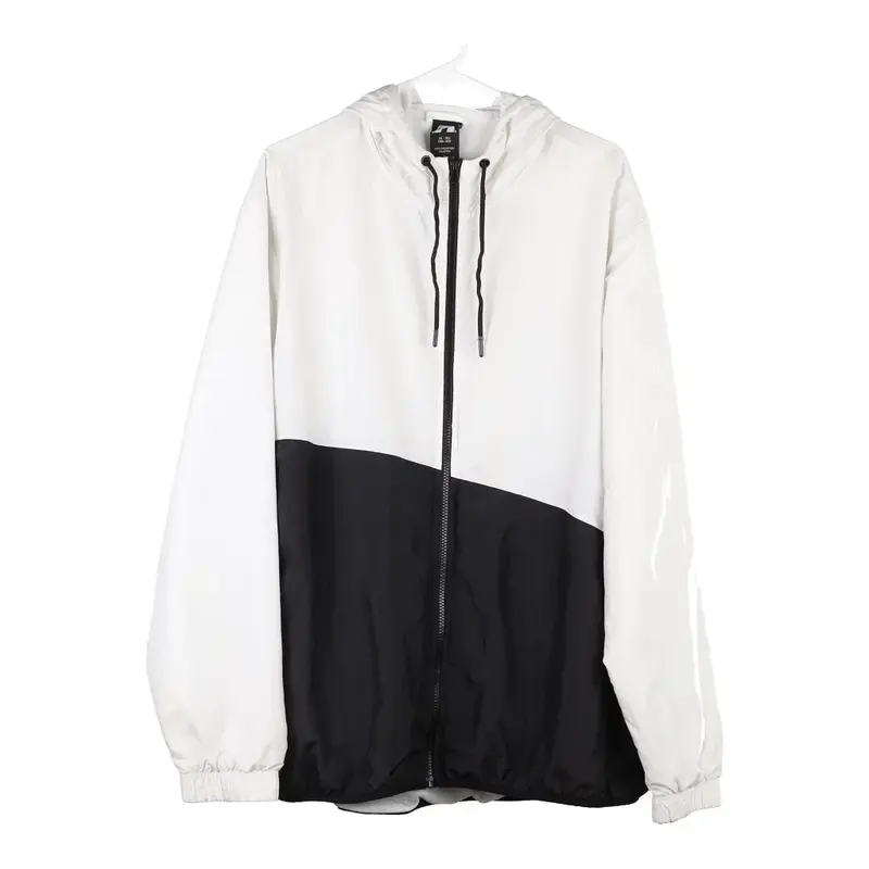 Russell Athletic Jacket - XL Black & White Polyester