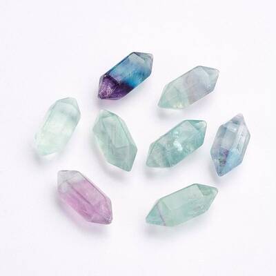 Natural Fluorite Double Terminated Points