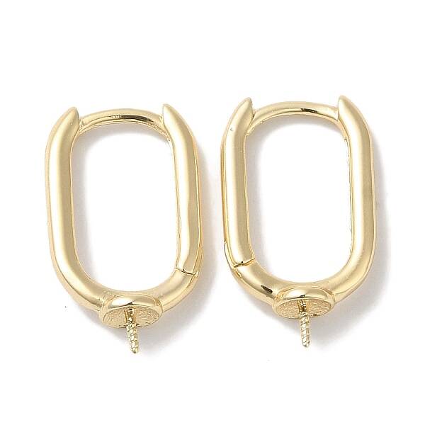 Brass Stud Earring Findings