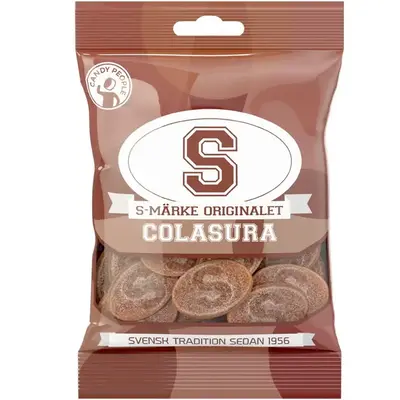 S-Märke Cola-Sour 80g - Classic Swedish Candy