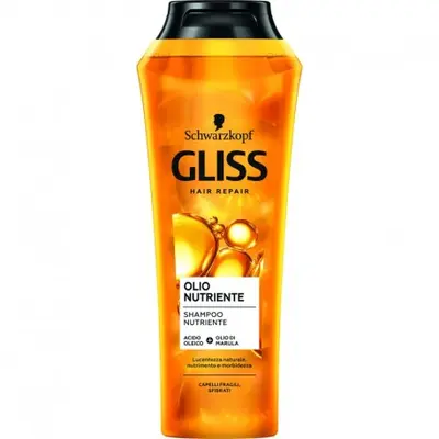 Gliss Nourishing Oil Shampoo for Fragile Damaged Hair 250 ml