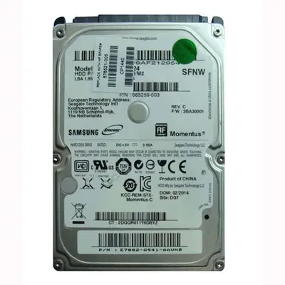 676521-005 HP 1TB 5400RPM SATA 3Gb/s 8MB Cache 2.5-inch Hard Drive