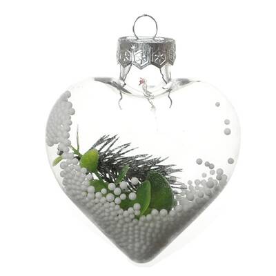 Transparent Plastic Fillable Ball Pendants Decorations