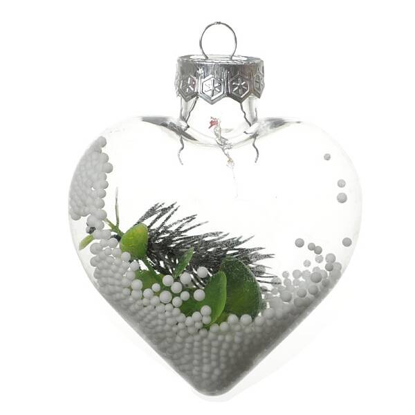 Transparent Plastic Fillable Ball Pendants Decorations