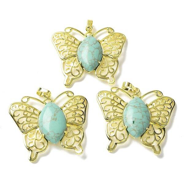 Synthetic Turquoise Pendants