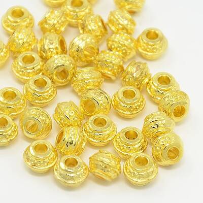 Tibetan Style Alloy Spacer Beads