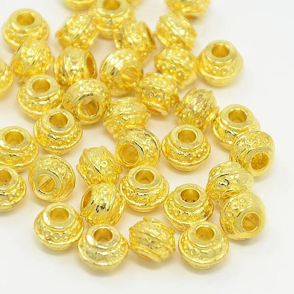 Tibetan Style Alloy Spacer Beads