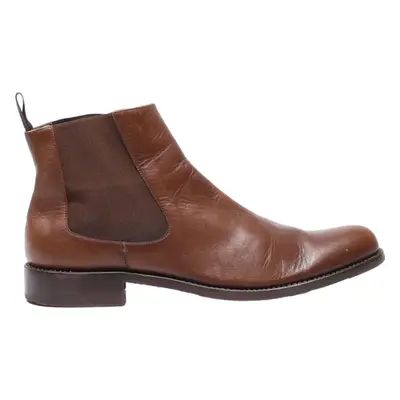 GEORGES Chelsea Boots Brown Leather Mens UK 7