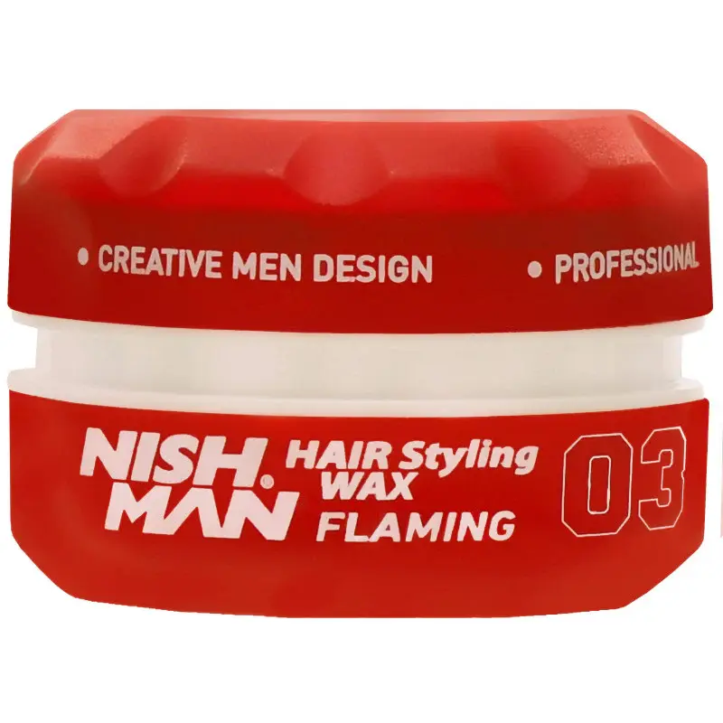 Nishman Hair Wax Flaming 03 Water-based pomade 150 ml