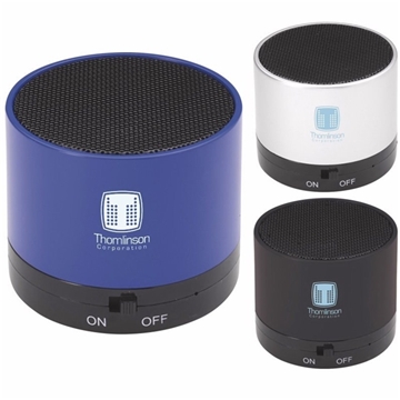 13 Promotional Let the Beat Rock Bluetooth Speaker - 30ft Range