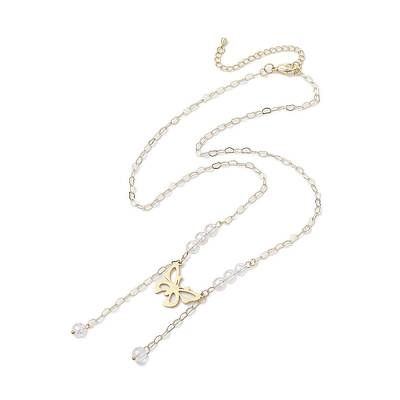 Brass and 304 Stainless Steel Necklaces