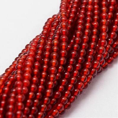 Natural Carnelian Beads Strands