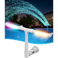 Pool Fountain Adapter Set for & for Funsicle Pools, Universal Fit for Above-Ground & In-Ground Pools,Easy Installation, Durab...