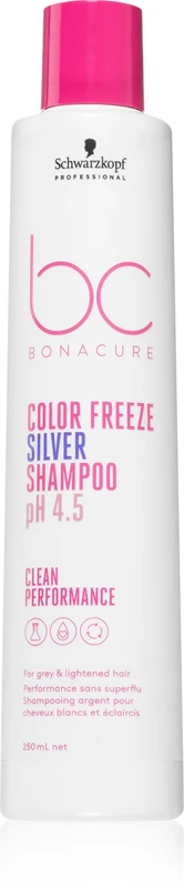 Schwarzkopf Professional Bonacure Shampoo Color Freeze Silver 250 ml