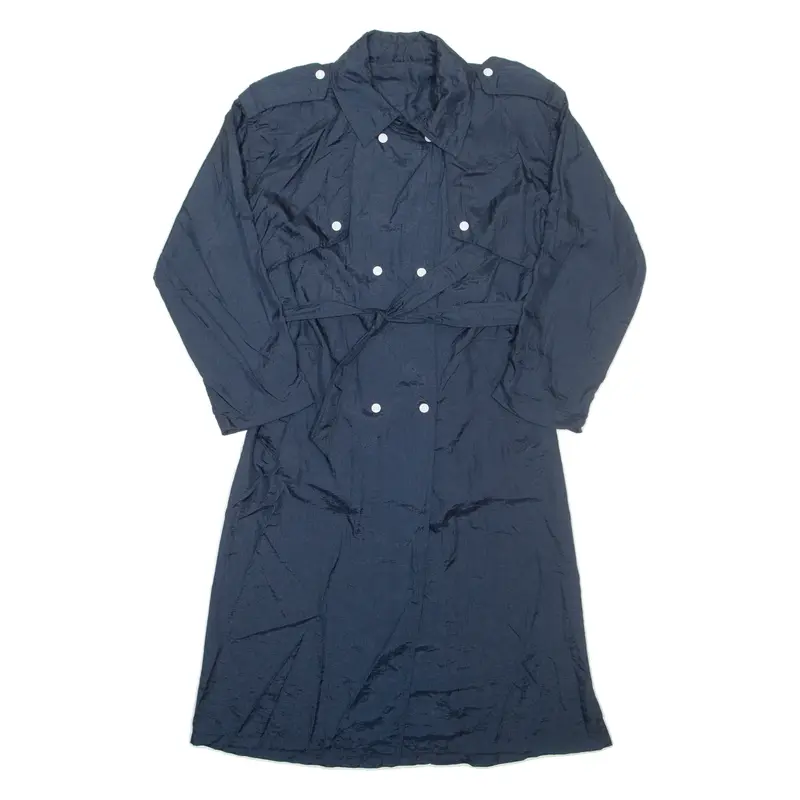 Womens Trench Coat Blue S