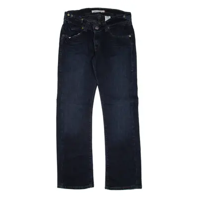 LEVI'S 504 Low Womens Jeans Blue Regular Straight W31 L30