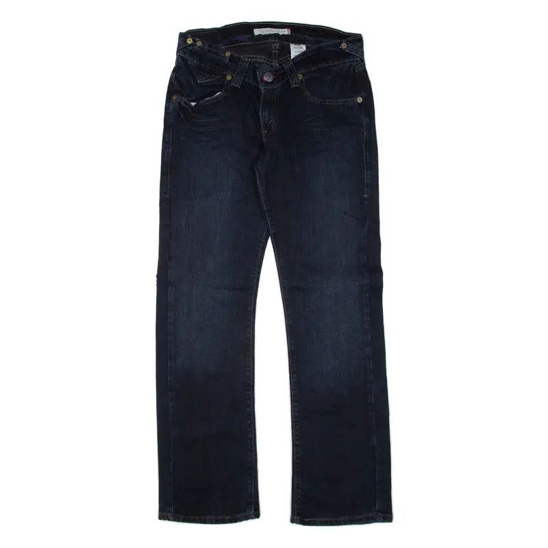 LEVI'S 504 Low Womens Jeans Blue Regular Straight W31 L30