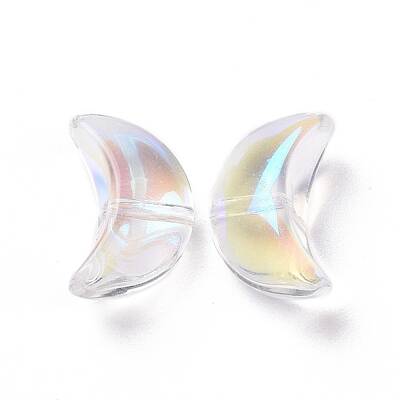 Transparent Electroplate Glass Beads