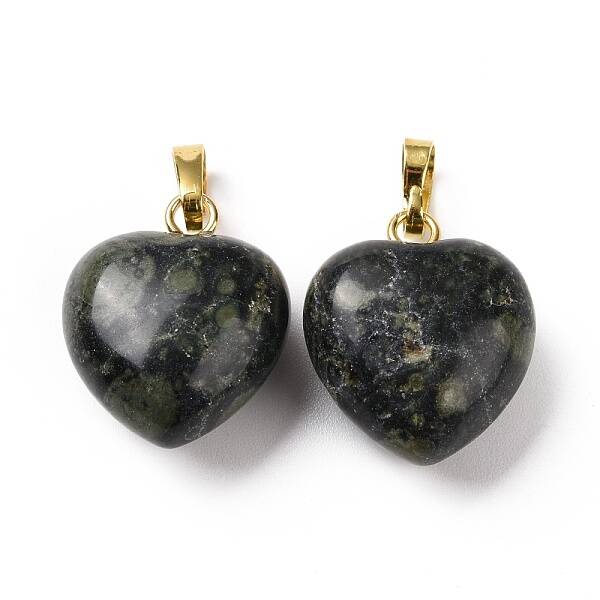 Natural Kambaba Jasper Pendants