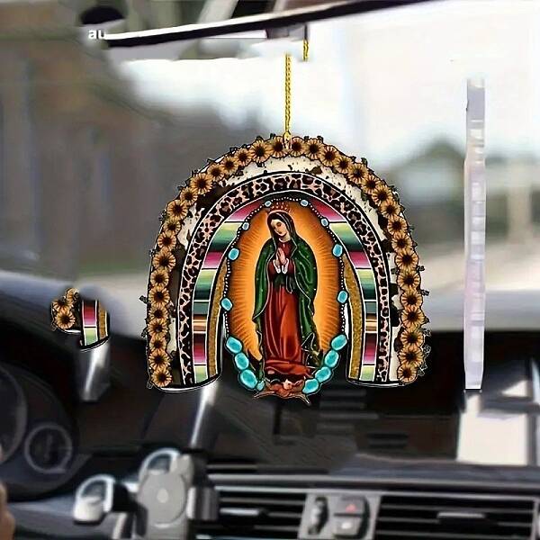 Acrylic Virgin Mary Hanging Ornaments
