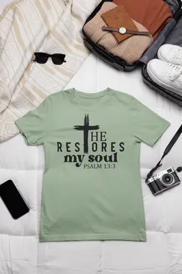 He Restores My Soul Tee