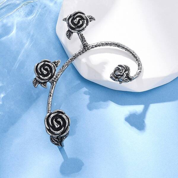316 Surgical Stainless Steel Cuff Earrings