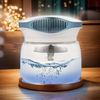 3 in 1 Air Purifier, Space Humidifier, Aromatherapy Diffuser with 7 LED Color Changing Light,Essential Oil Diffuser for Bedro...